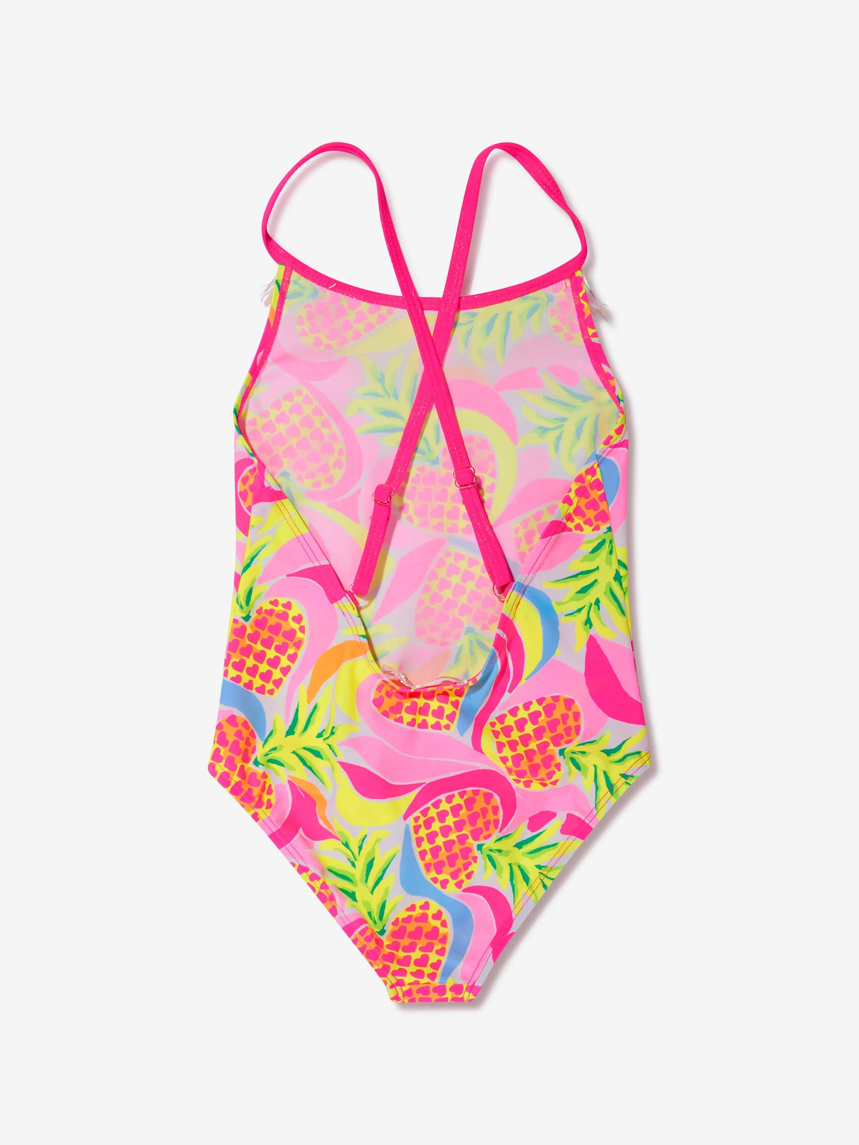 Billieblush Girls Hearts Swimming Costume in Multicolour