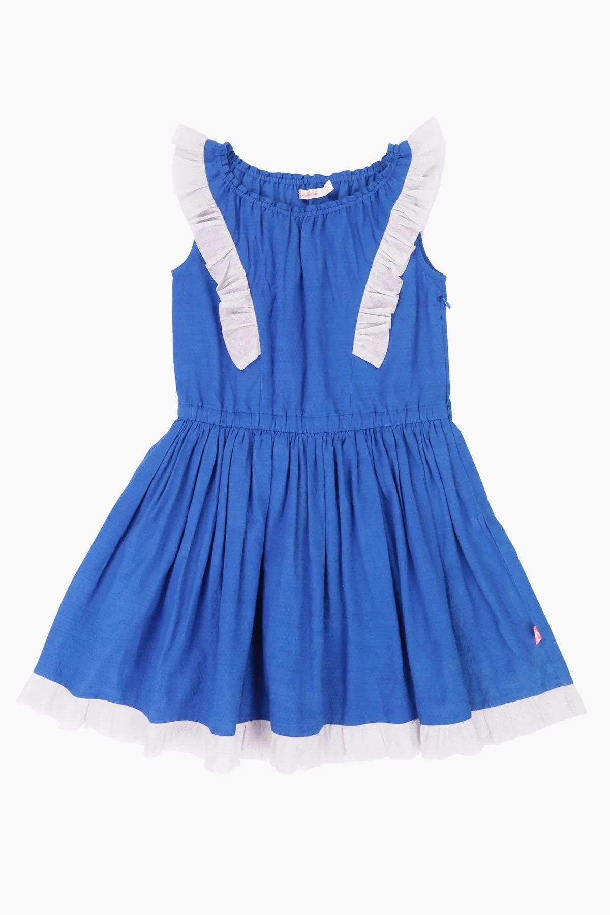 Billieblush Royal Blue Flutter Girls Dress