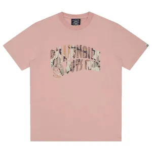 Billionaire Boys Club Camo Arch Logo Pink T-Shirt