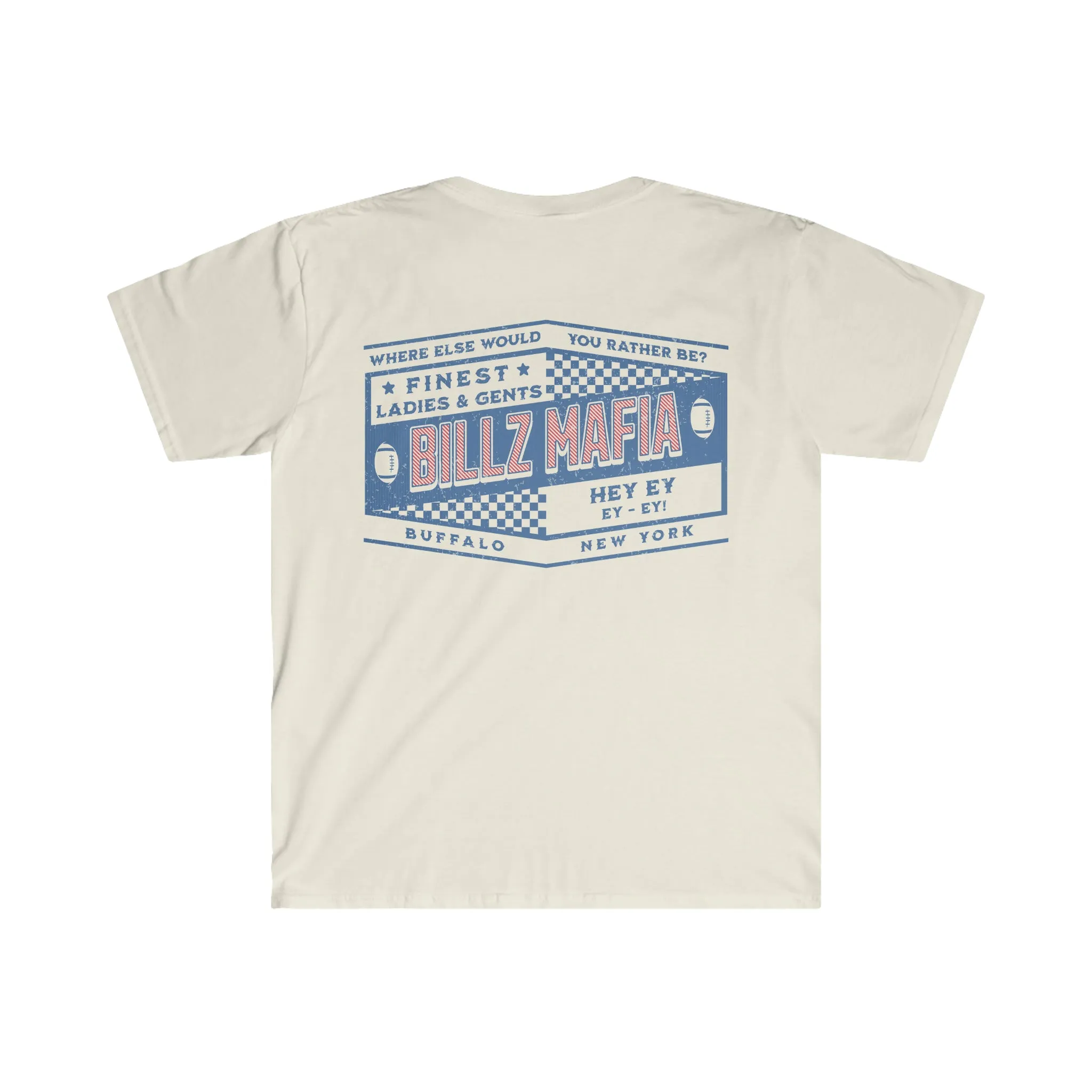 BILLZ Mafia Retro style Summer color shirt, Buffalo Football Tee