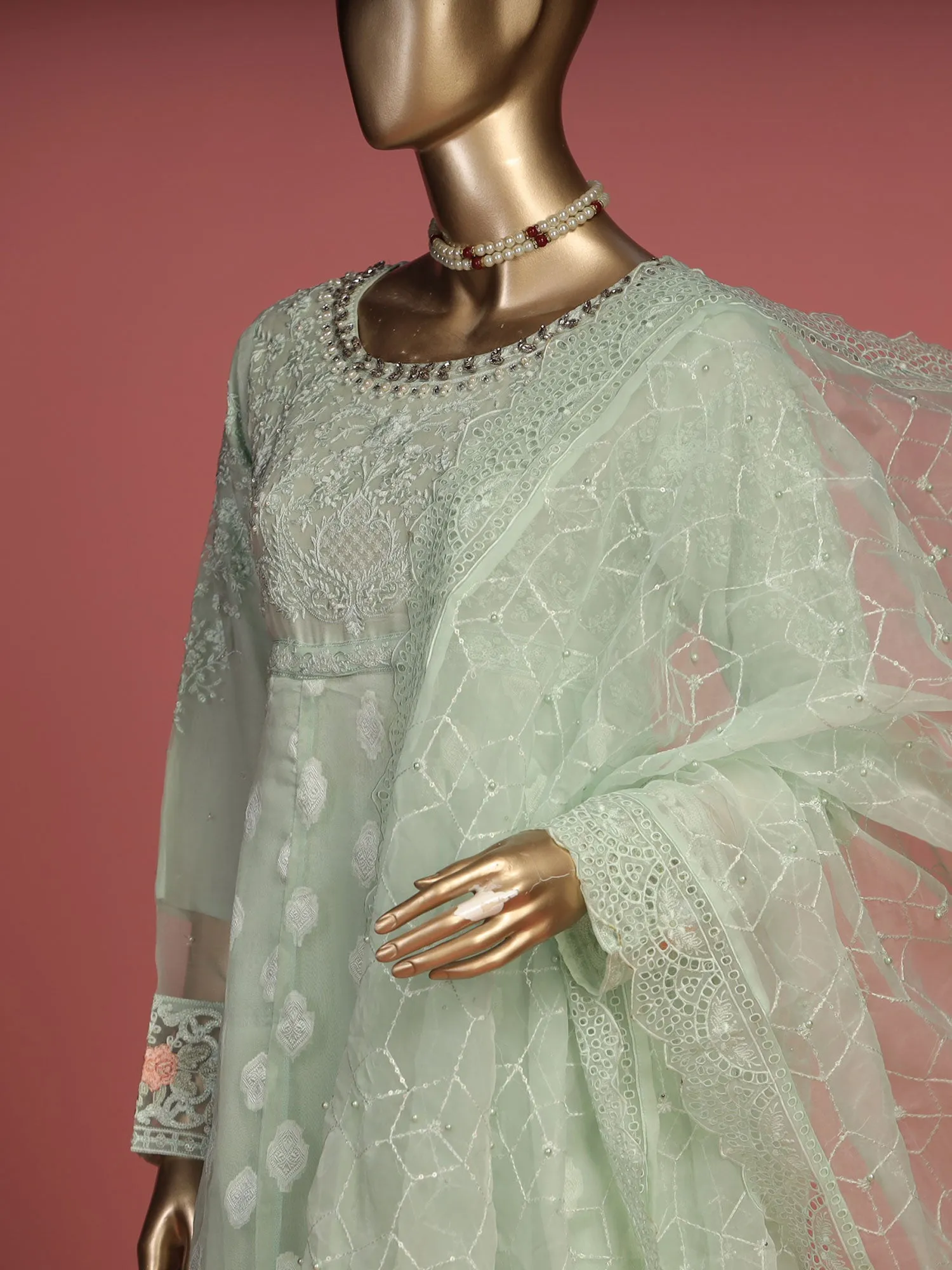 Bin Saeed "Shaifoon" Luxury Mint Green Suit