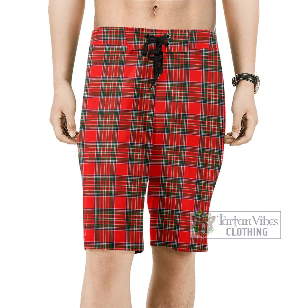 Binning Tartan Men's Board Shorts