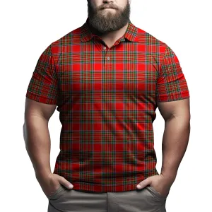 Binning Tartan Mens Polo Shirt