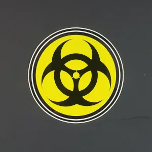 Biohazard Sticker