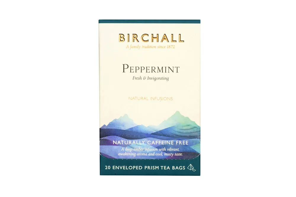 Birchall Peppermint Prism Enveloped Tea