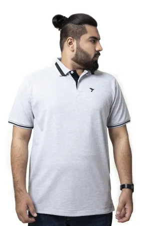 Bird Grey Polo (PLUS SIZE)