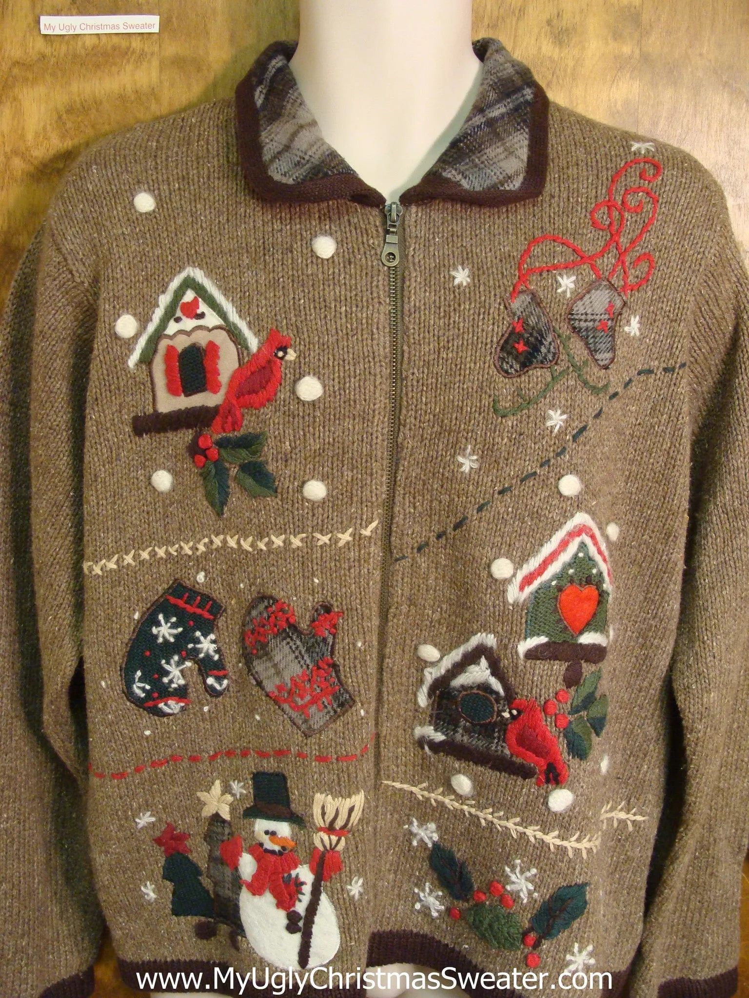 Bird House Ugly Xmas Sweater