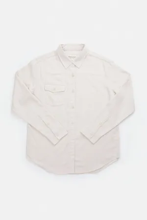 Bird Shirt / Ivory Twill