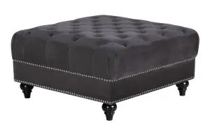 Birdie Grey Ottoman