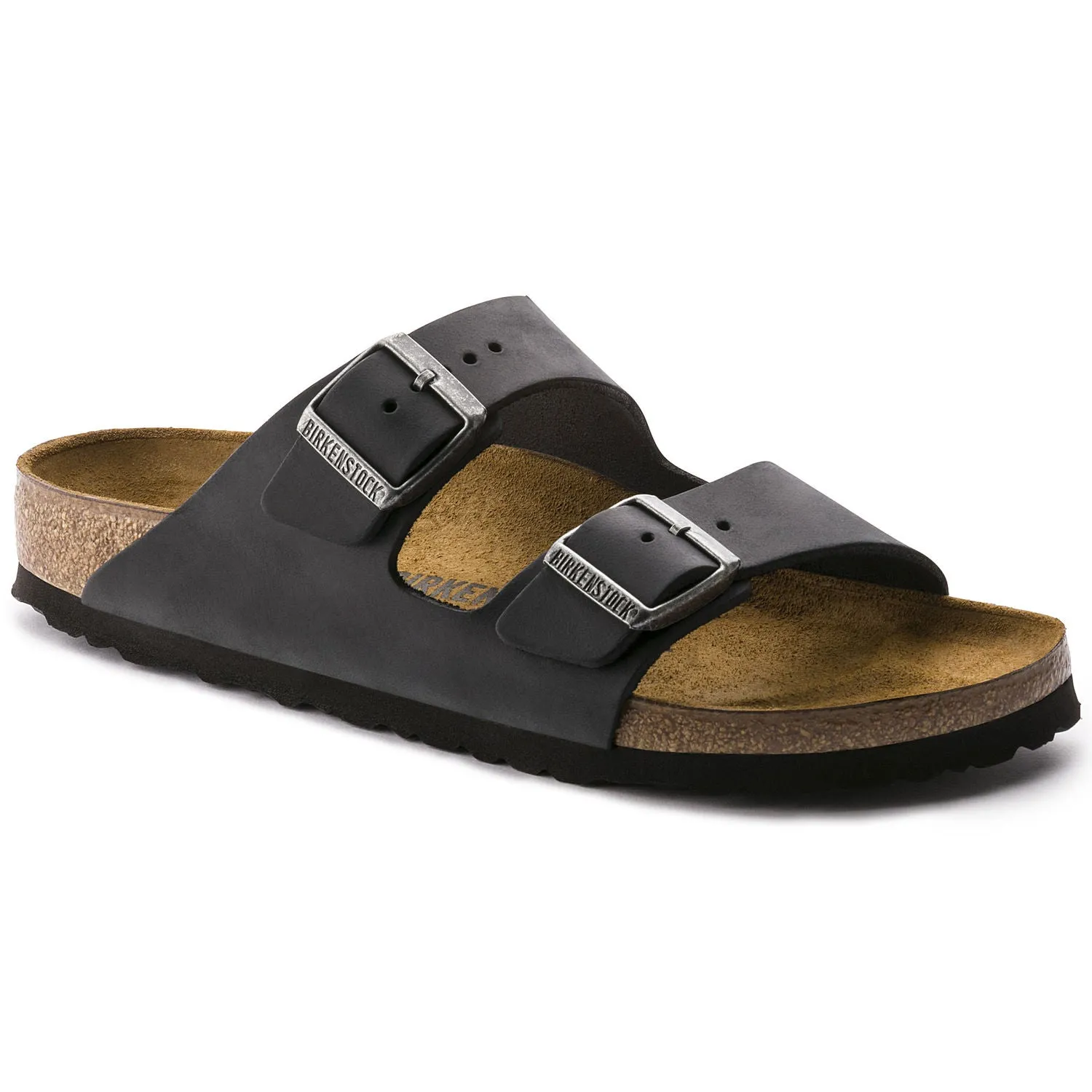 Birkenstock Arizona Sandal - Black Oiled Leather