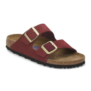 Birkenstock Arizona Soft Footbed Slide Sandal (Women) - Zinfandel Nubuck