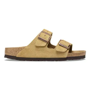 Birkenstock Arizona Suede Leather - LATTE CREAM