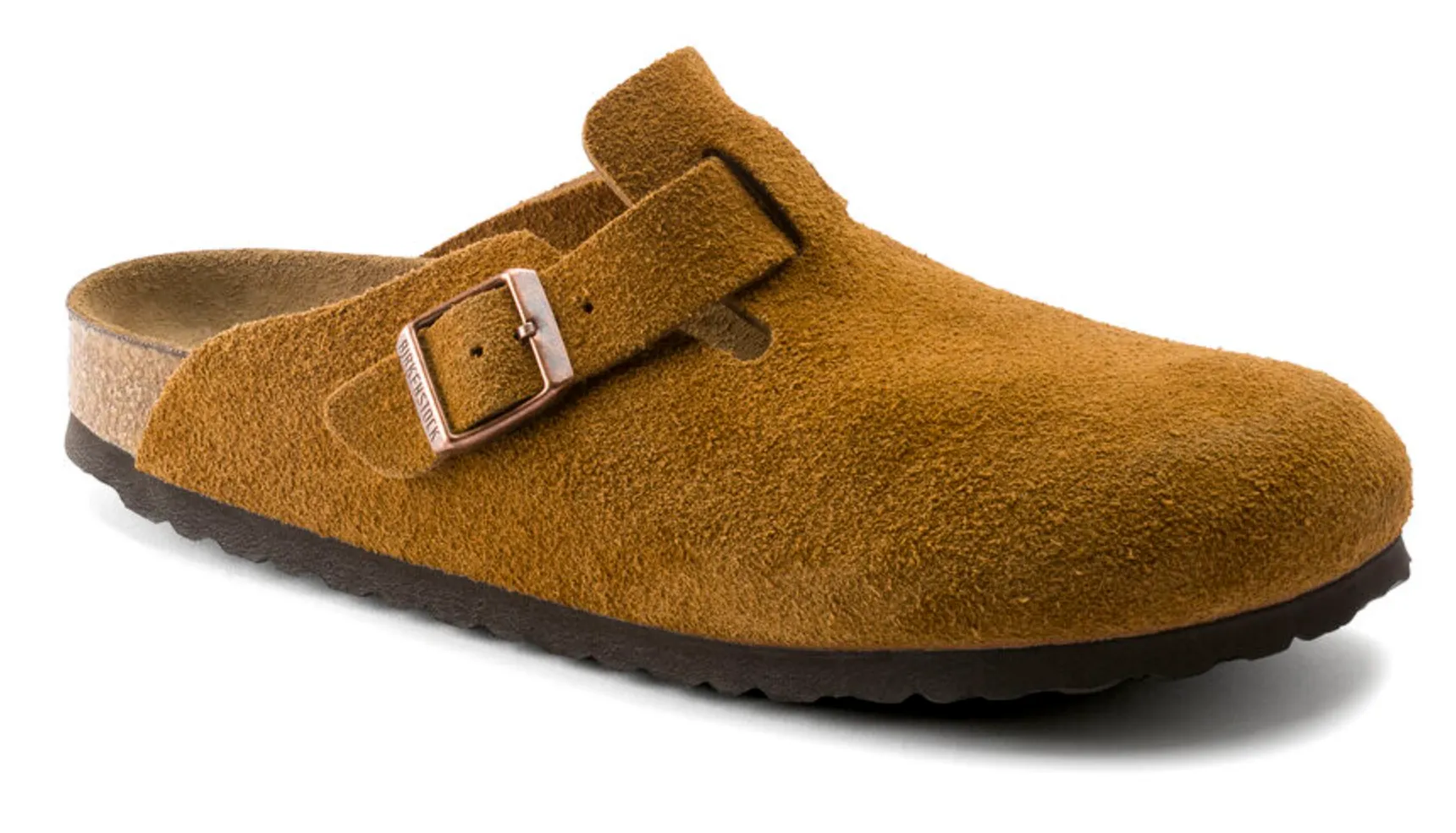 Birkenstock Boston Suede Soft Footbed