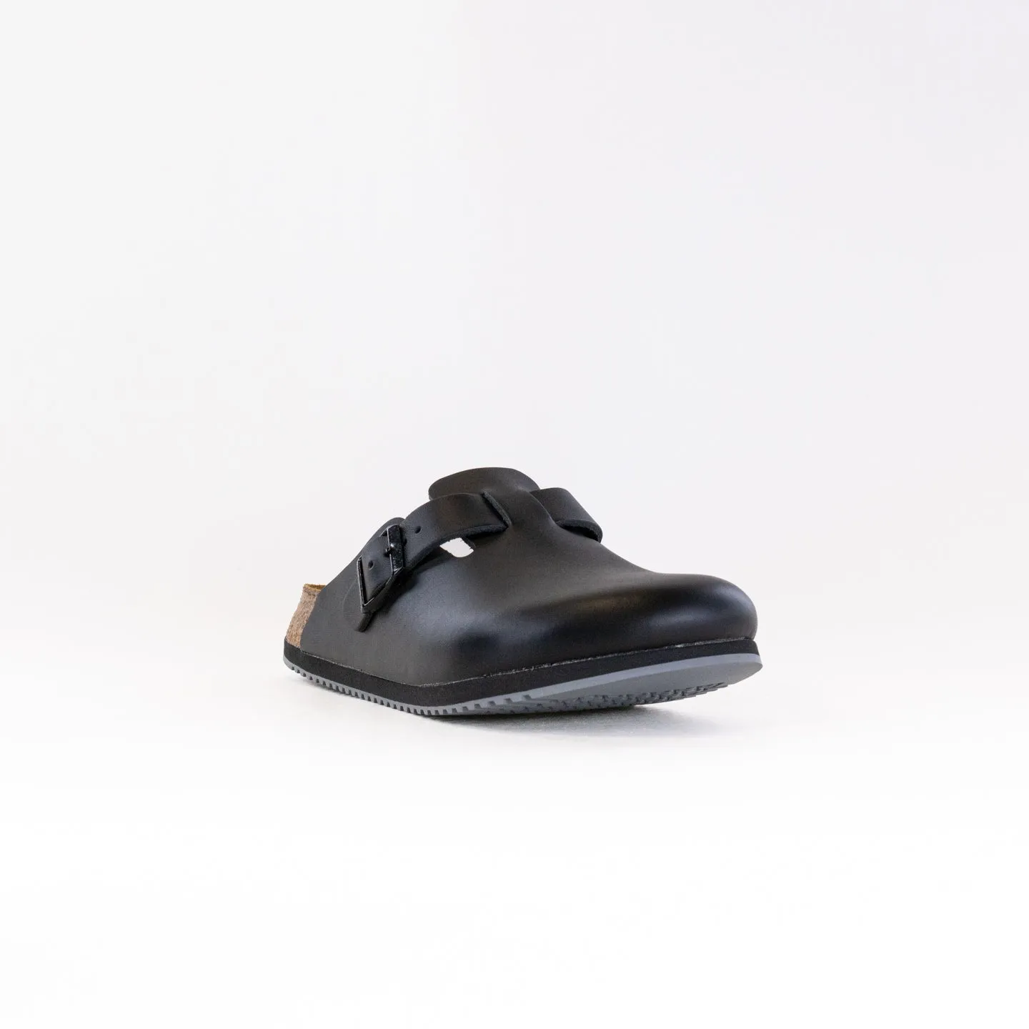 Birkenstock Boston Super Grip (Unisex) - Black