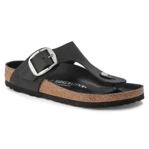 BIRKENSTOCK GIZEH BIG BUCKLE NUBUCK LEATHER