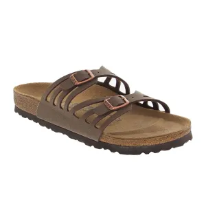 Birkenstock Granada Narrow Slide Sandal (Women) - Mocha Birkibuc