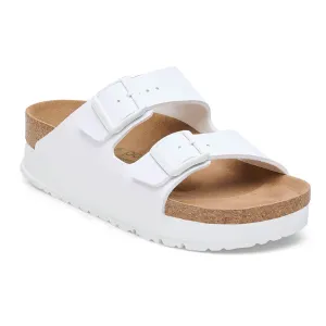 Birkenstock Women's Arizona Flex Platform White