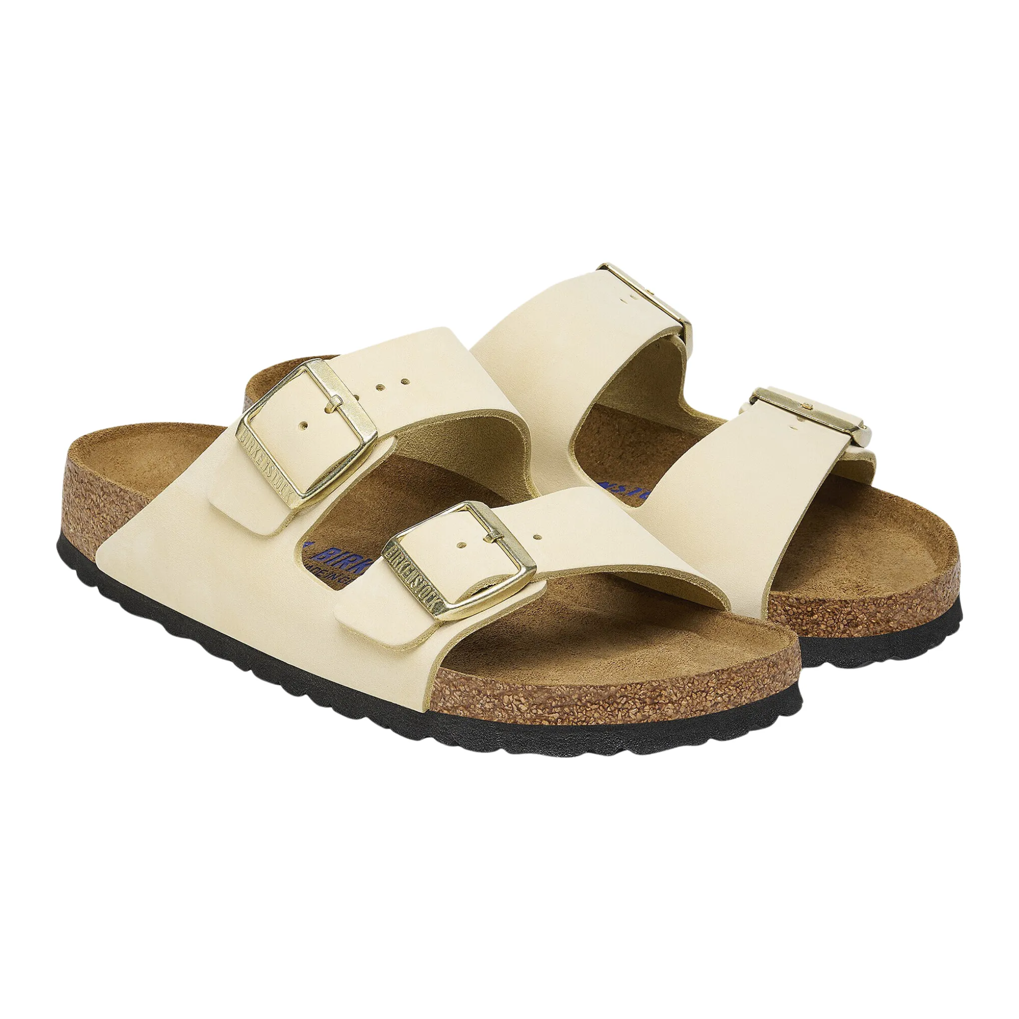 Birkenstock Women's Arizona Soft Footbed Sandal - Nubuck Leather