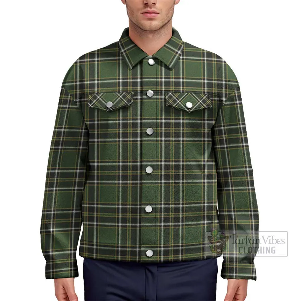 Birmingham Tartan Unisex Lapel Cotton Jacket