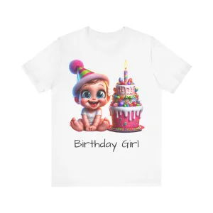 Birthday Girl T-shirt with text