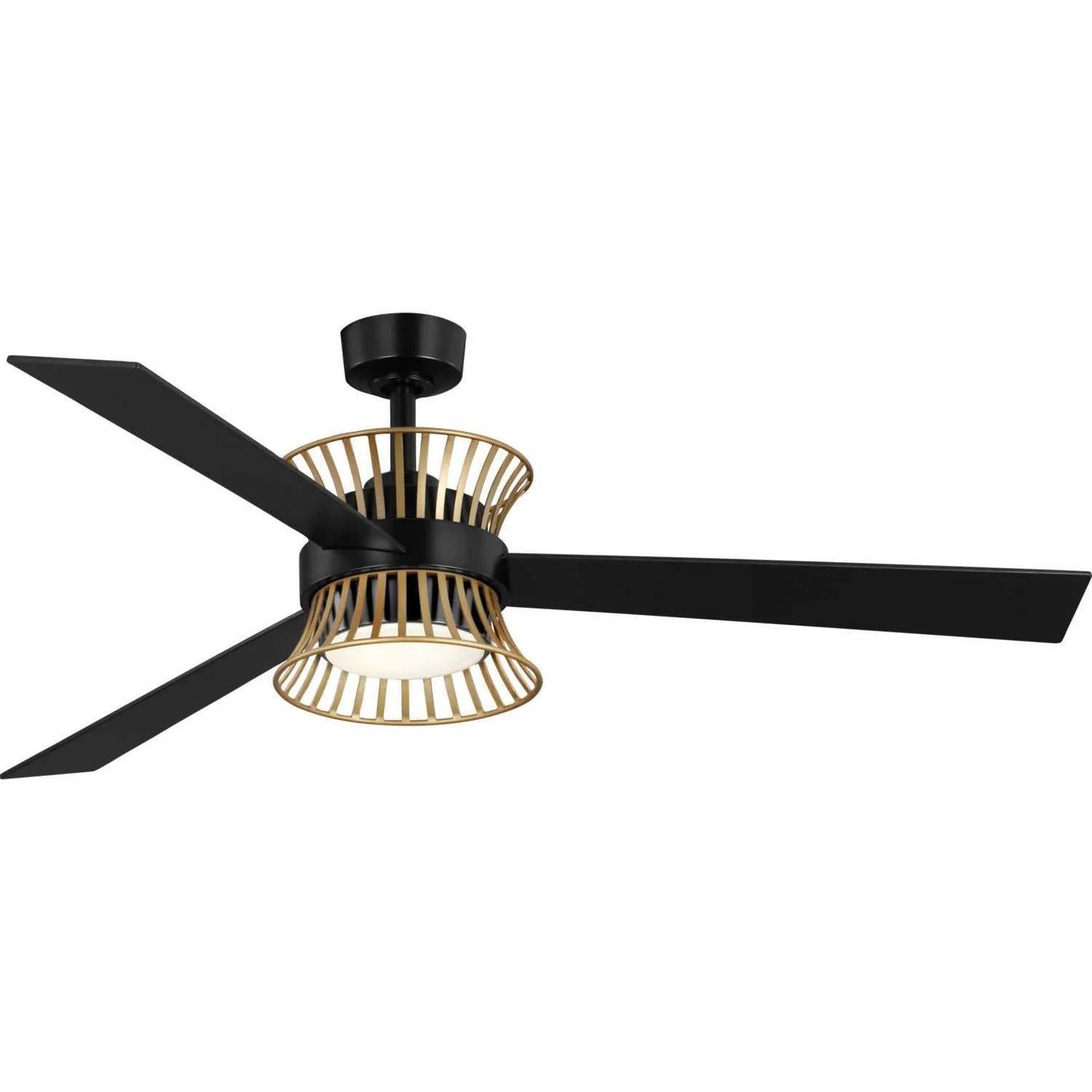 Bisbee 55" Ceiling Fan in Matte Black