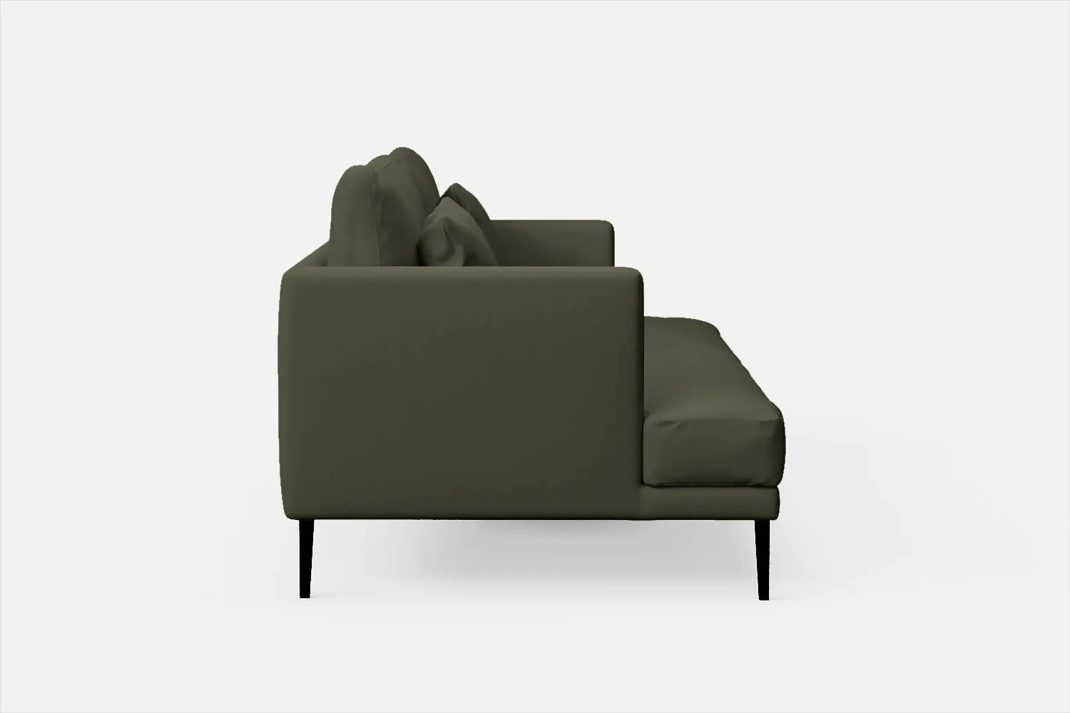 Bisceglie 2 Seater Sofa Sage Leather