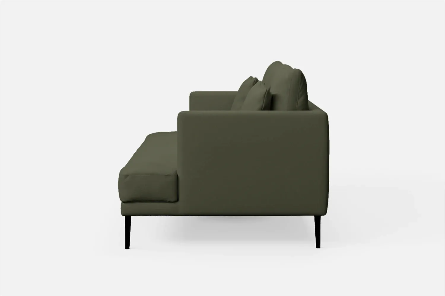 Bisceglie 2 Seater Sofa Sage Leather