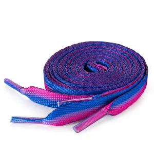 Bisexual Flag Striped Shoe Laces