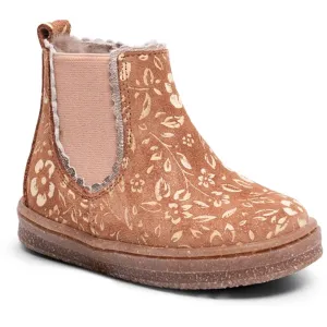 Bisgaard Siggi Lamb Starter Shoes Brandy Flowers