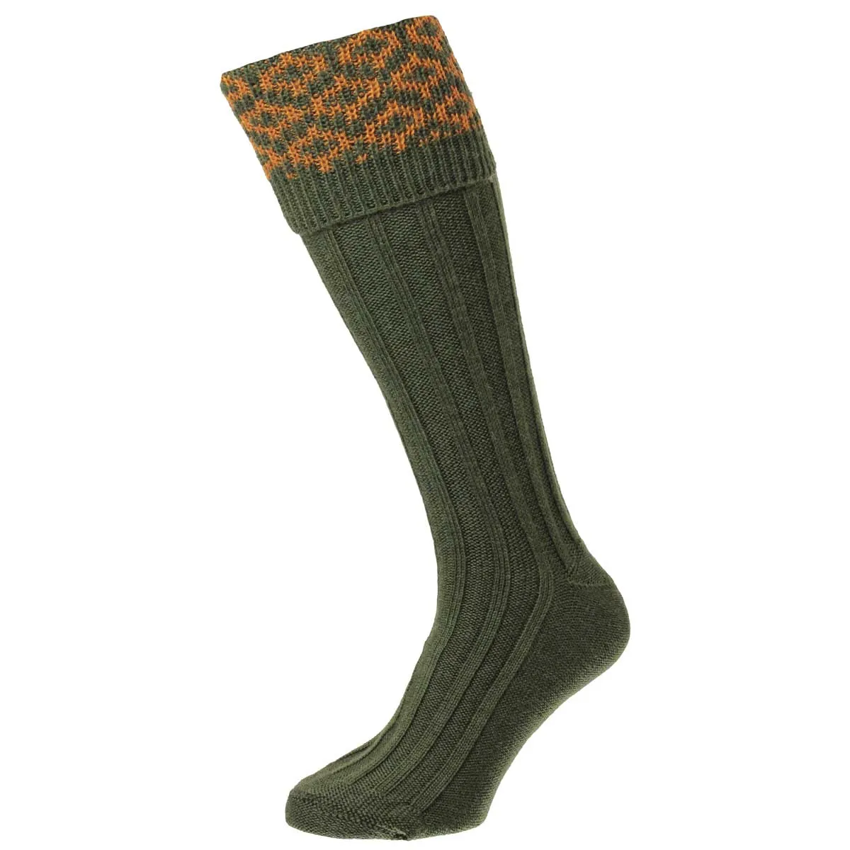 Bisley Pattern Top Shooting Socks