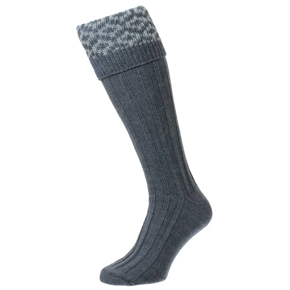 Bisley Pattern Top Shooting Socks