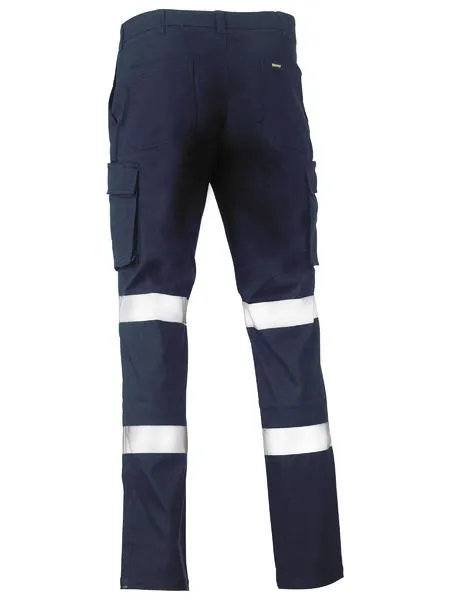 Bisley Taped Biomotion Stretch Cotton Drill Cargo Pants (BPC6008T)