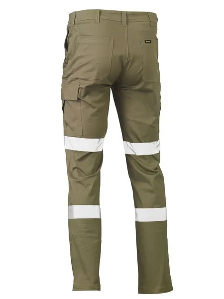 Bisley Taped Biomotion Stretch Cotton Drill Cargo Pants (BPC6008T)