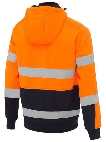 Bisley Taped Hi Vis Fleece Hoodie With Sherpa BK6988T