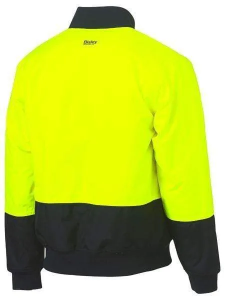 Bisley Two Tone Hi Vis Bomber Jacket BJ6730