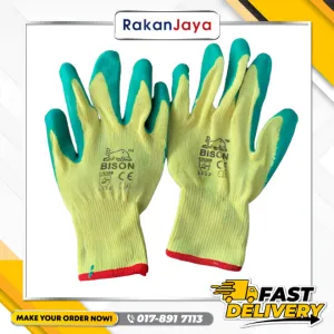 BISON GRIP AIRY RUBBER GLOVE