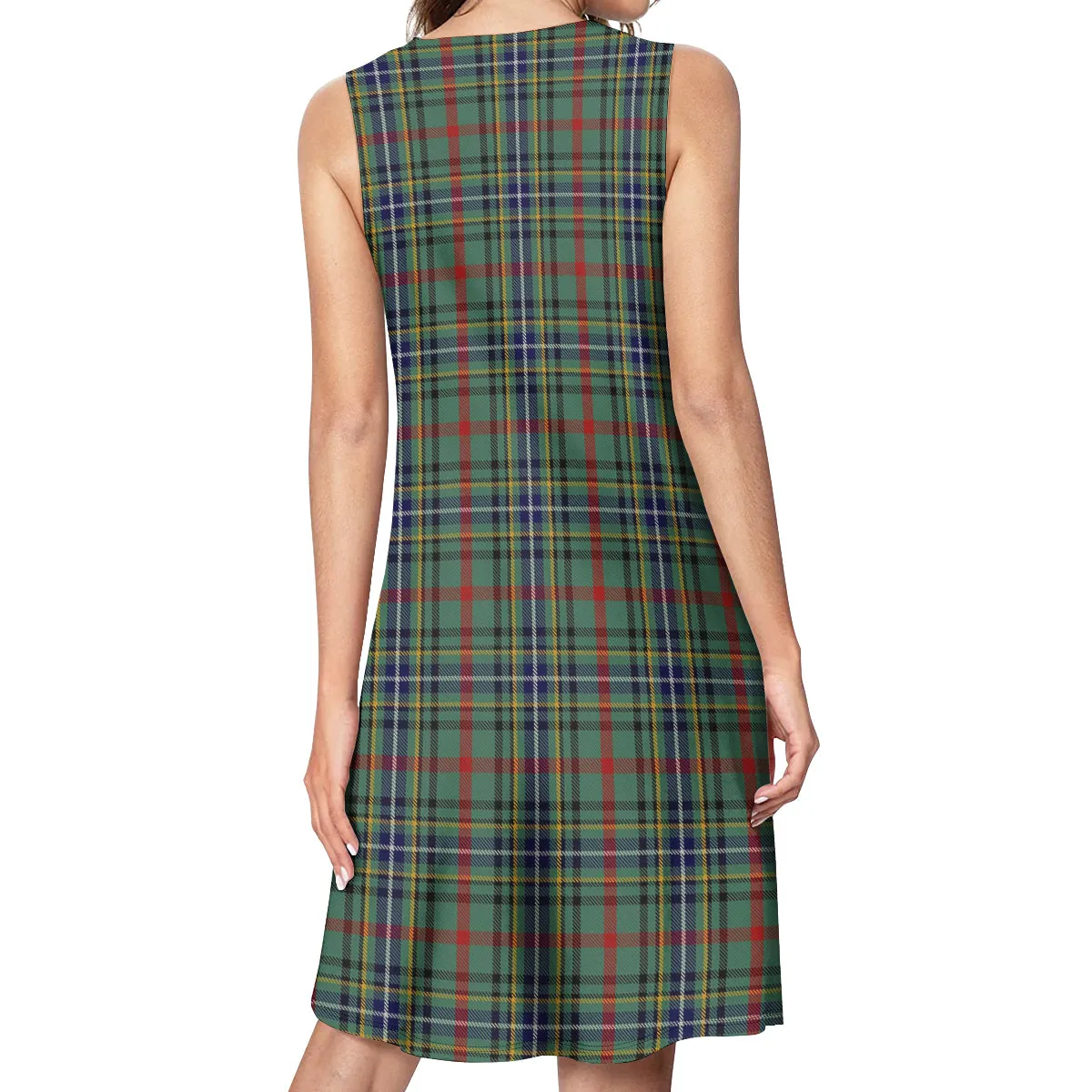 Bisset Tartan Womens Casual Dresses