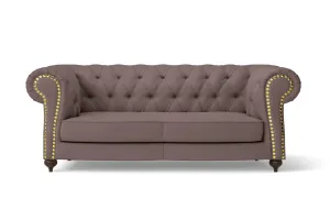 Bitonto 2 Seater Sofa Rose Taupe Leather