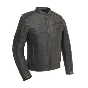 BiTurbo - Men's Leather Motorcycle Jacket