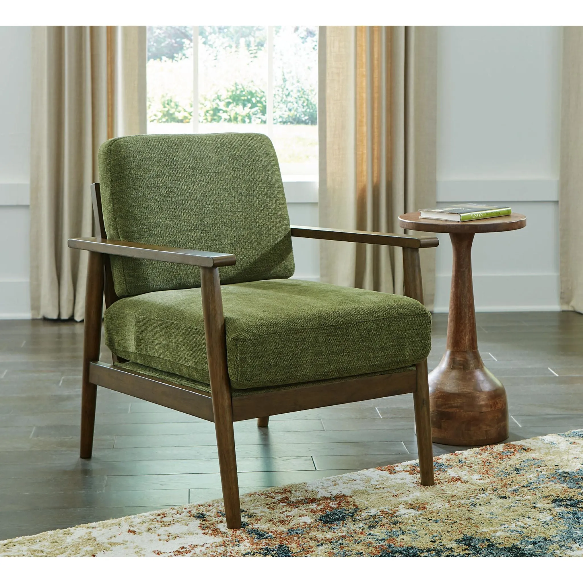 Bixler Showood Accent Chair