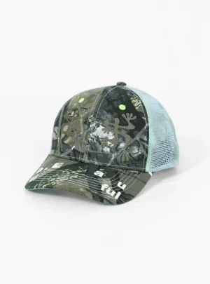 Biyu Trucker Hat Peak Camo