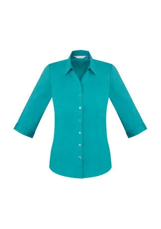 Biz Collection Womens Monaco 3/4 Sleeve Shirt (S770LT)