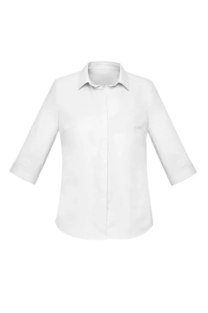 Biz Corporate Womens Charlie 3/4 Sleeve Shirt