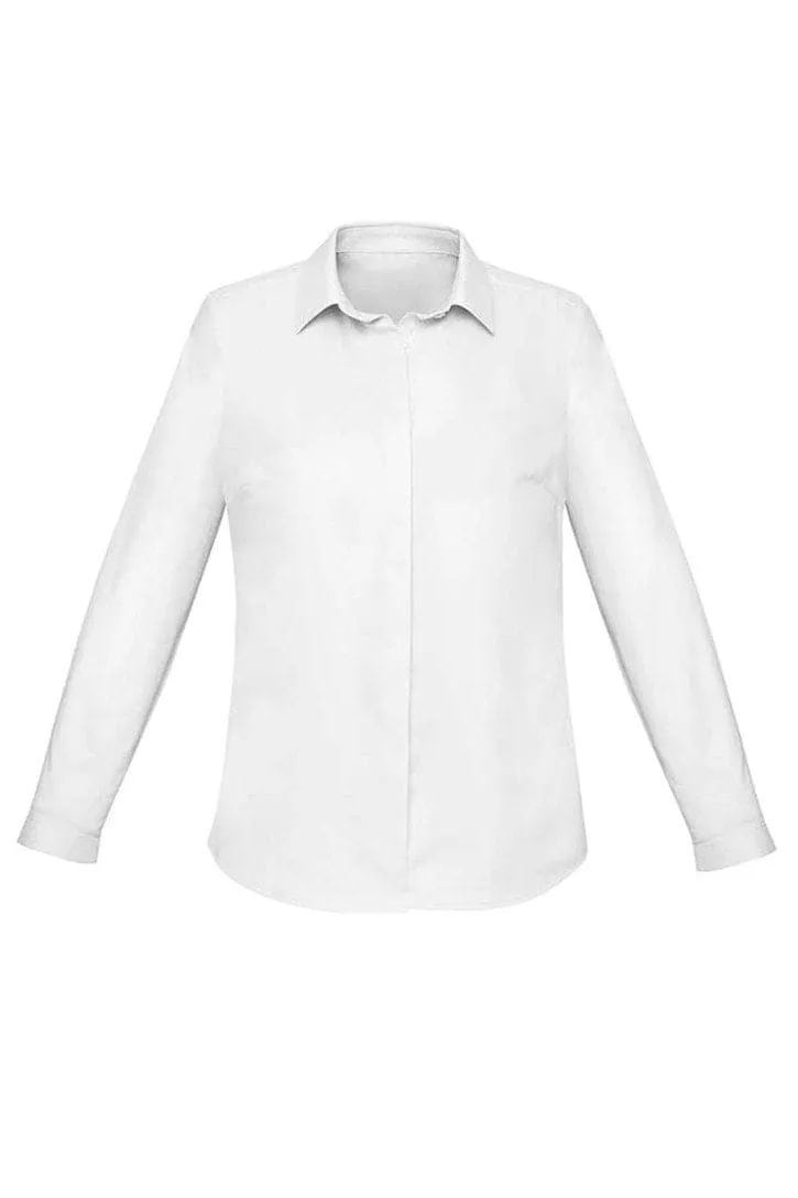 Biz Corporates Charlie Ladies Long Sleeve Shirt RS968LL