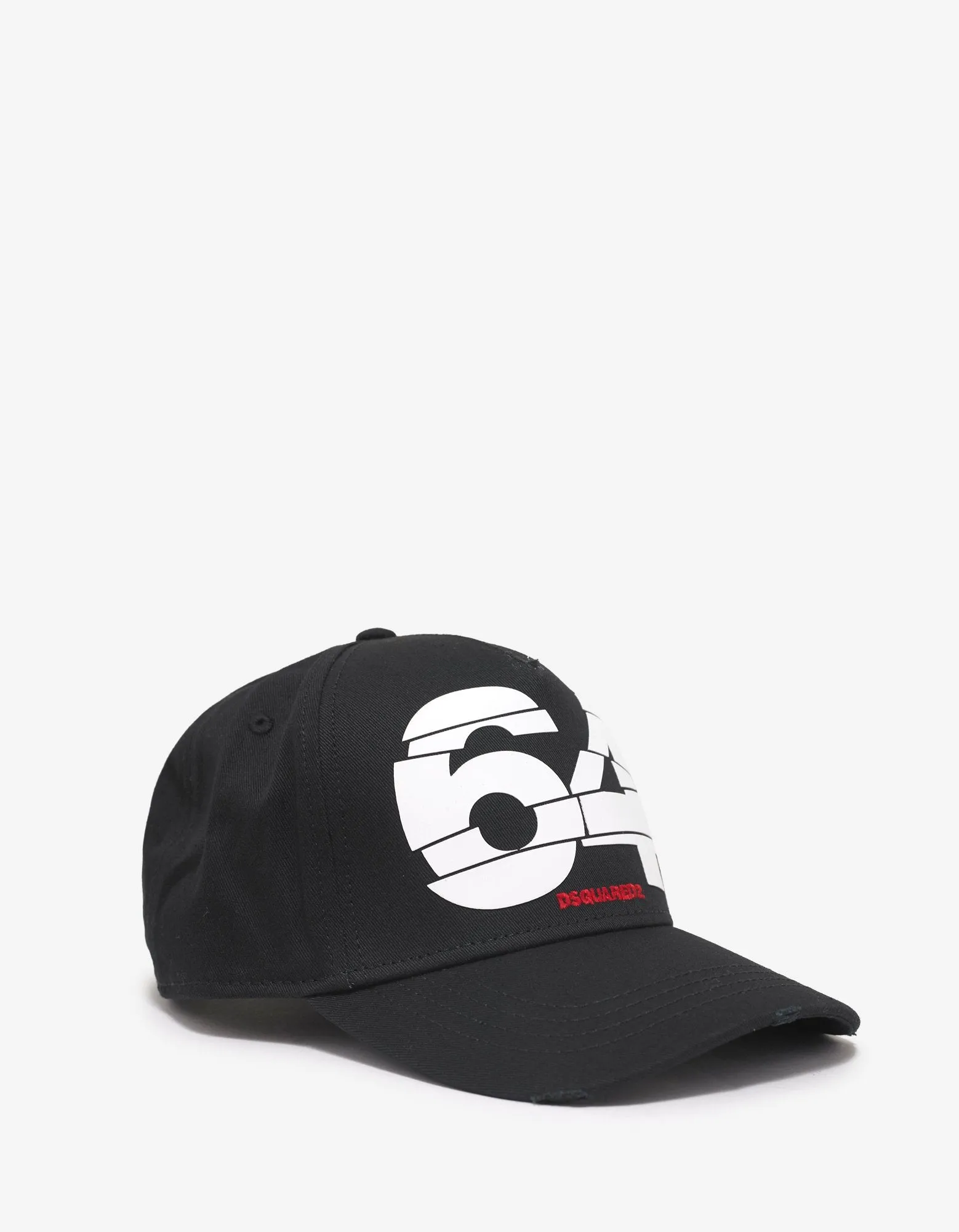 Black 64 Print Baseball Cap -