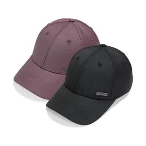 Black & Mauve Fashion Baseball Caps 2-Pack