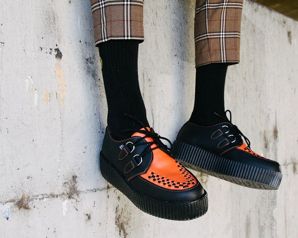 Black & Orange TUKskin™ Viva Mondo Creeper