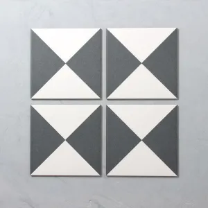 Black & White Porcelain Tile