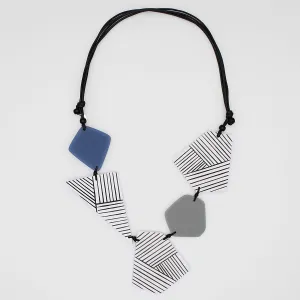 Black and Grey Zenith Necklace