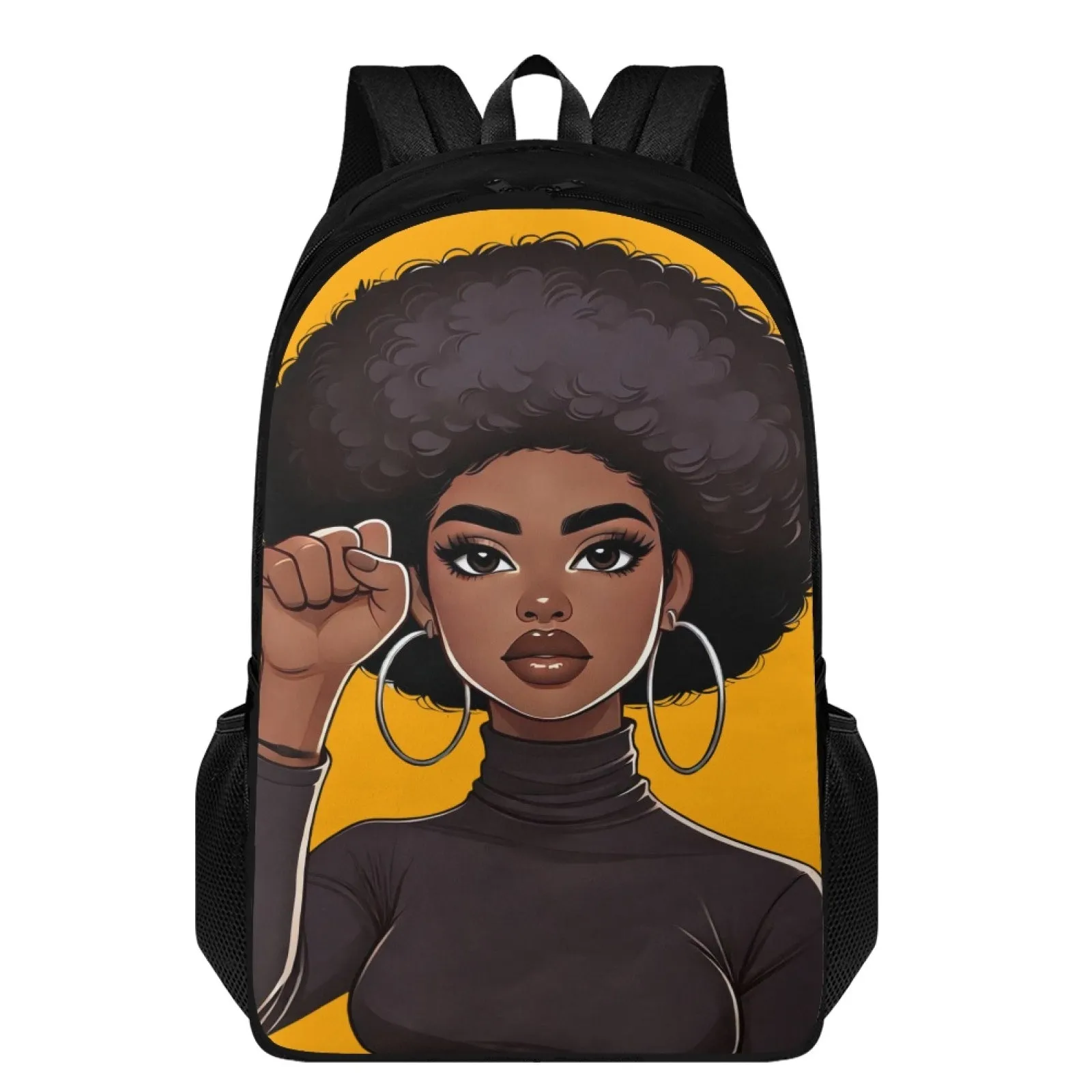 Black And Proud Woman - Backpack